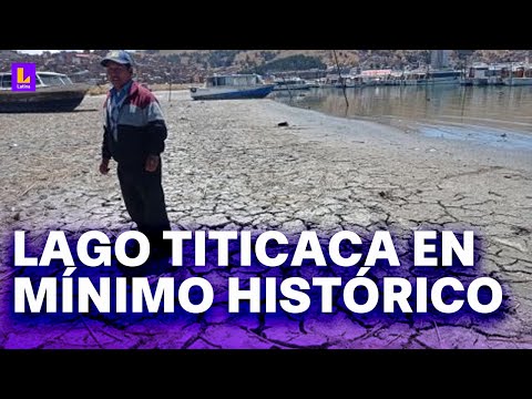 Perú y Bolivia en alerta: Nivel del lago Titicaca desciende a su mínimo histórico