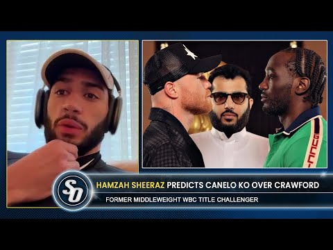 ‘CANELO KO’S CRAWFORD IN THE LATE ROUNDS!’ – Hamzah Sheeraz labels BERLANGA A ‘CLOWN’