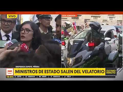 Es un acto republicano: Ministra Camila Vallejo declara tras velatorio de Sebastia?n Pin?era