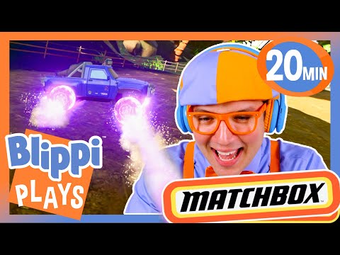 Racing on Roblox until I WIN! | BEST OF BLIPPI PLAYS | Roblox Gaming Videos for Kids