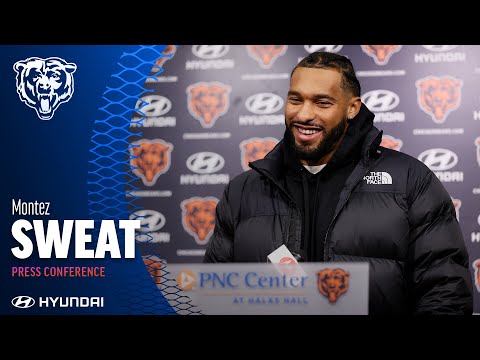 Montez Sweat: 'ready to get to work' | Chicago Bears video clip