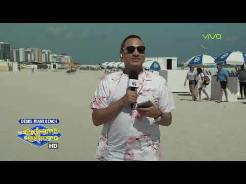 Moisés Salce reportando desde Miami para Premio Lo Nuestro 2023 | De Extremo a Extremo