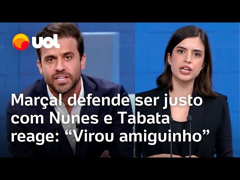 Debate SBT: Pablo Marçal defende Nunes e Tabata critica 'jogo combinado': 'Tem algo por trás'