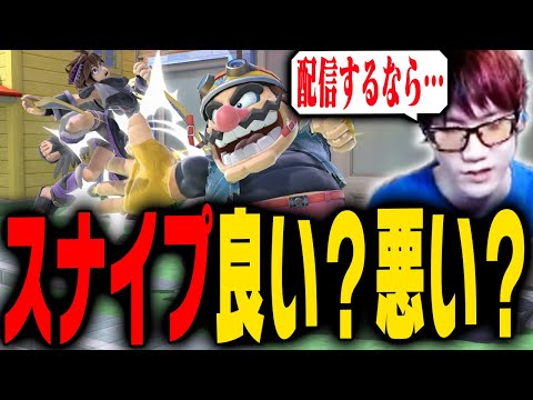 配信者をスナイプする事は良くない事なのか【スマブラSP】