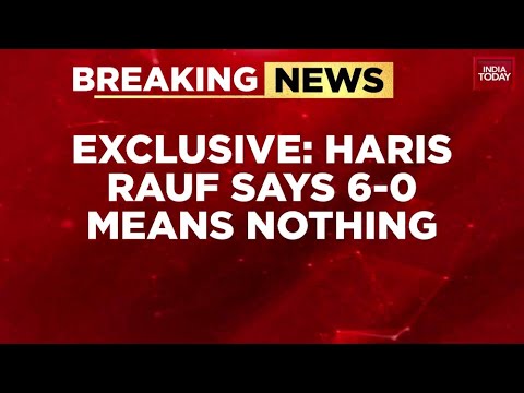 Pakistani cricketer Haris Rauf Pleads Not Guilty During ICC Hearing, Claims '6-0' Means Nothing