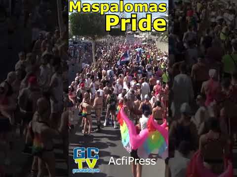 ?El desfile del Maspalomas Pride by Freedom atrae a más de 95 000 personas #shorts
