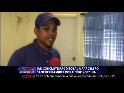 IAD concluye pago total a parcelero Sánchez Ramírez por fiebre porcina