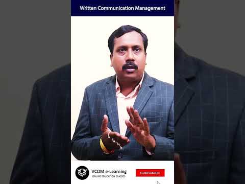 Written Communication Management – #Shortvideo – #businessmanagement – #gk #BishalSingh – Video@173