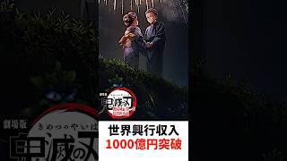 「鬼滅の刃」無限城編  第一章 猗窩座再来が、北米で25年ぶりの記録更新！全世界で興行収入1000億円を突破！ #鬼滅の刃　#無限城編　#興