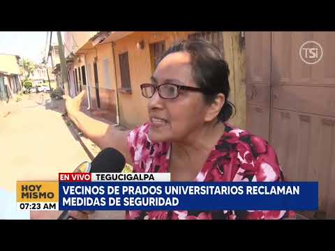 Vecinos de Prados Universitarios reclaman medidas de seguridad