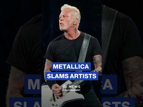 Metallica’s vocalist slams artists for bringing politics into music