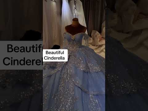 Cinderella Quincenera dress #princess  #quinceaneras  #gown