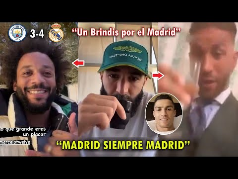 EX JUGADORES del MADRID REACCIONARON ASI al REAL MADRID VS MANCHESTER CITY 4-3 HOY