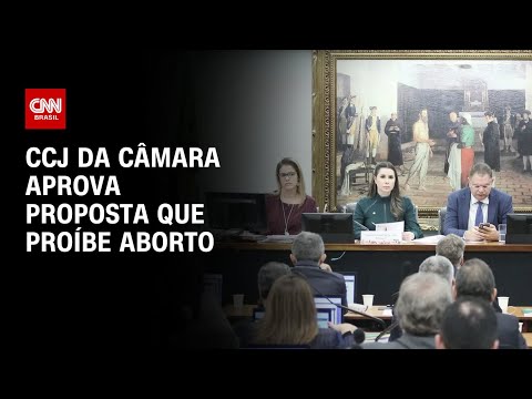 ​CCJ da Câmara aprova proposta que proíbe aborto | CNN PRIME TIME