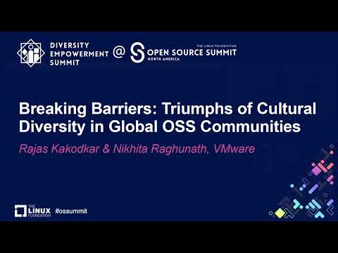 Breaking Barriers: Triumphs of Cultural Diversity in Global OS... Rajas Kakodkar & Nikhita Raghunath