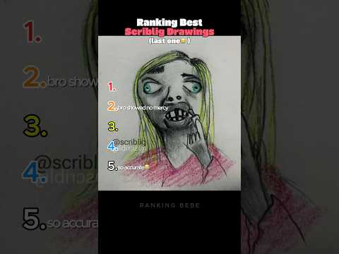 トレンド創作の動画サムネイル - Ranking Best Scriblig Drawings