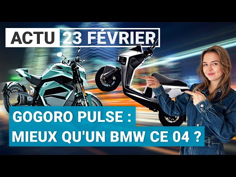 Gogoro Pulse : mieux qu'un BMW CE 04 ?