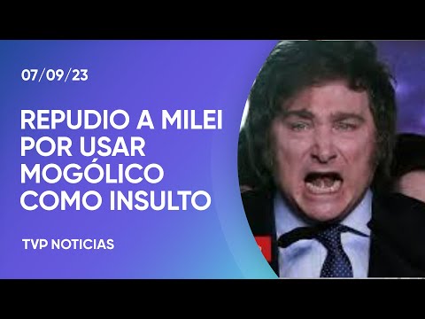 Javier Milei llamó mogólico a un economista y llueven las condenas