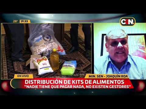 COVID 19 en Paraguay : Distribución de Kits de Alimentos.