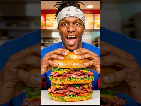 Trying KSI’s Favourite Burger