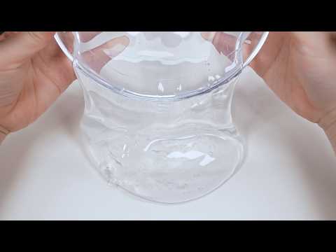 【ASMR】○o。.たぷたぷスライムにシェービングフォームを混ぜる.。o○【Jiggly Slime】