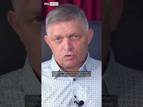 Slovak PM 'forgives' attacker