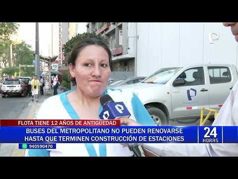 Metropolitano: buses no pueden renovarse hasta que terminen construcción de estaciones