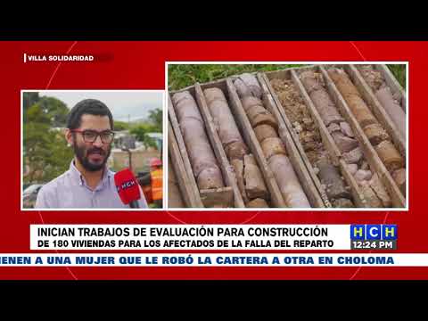 ¡Villa Solidaridad! Analizan suelo donde se construirán casas para afectados por Falla del Reparto