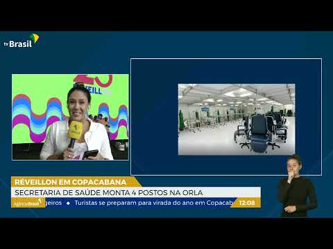 RJ | Quatro postos médicos são montados na orla de Copacabana