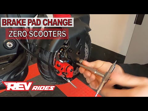 Changing Brake Pads on ZERO Electric Scooters