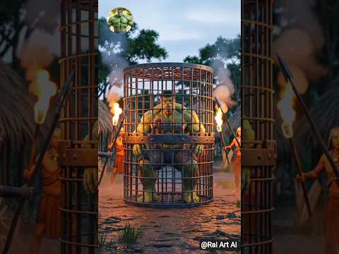 All Avengers in tribal prison 😭💔 | #hulk #ytshorts #trendingshorts #shorts #avengers #marvel