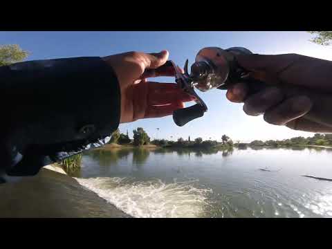 BACK UP VIDEO_ HERE IS THE GO PRO BACK UP (fish in LETS GO FISHING AT A SMALL FRESHWATER WATERFALL. #fishing