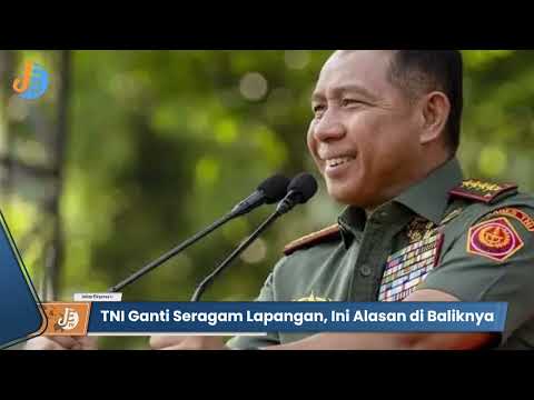 Seragam Lapangan TNI Resmi Diganti