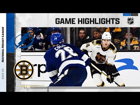 Lightning @ Bruins 11/29 | NHL Highlights 2022
