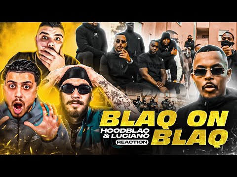 LUCIANO BRINGT ICON 6 KÜNSTLER ZUM AUSRASTEN 😱 HOODBLAQ x LUCIANO - BLAQ ON BLAQ Reaction mit Dinaro