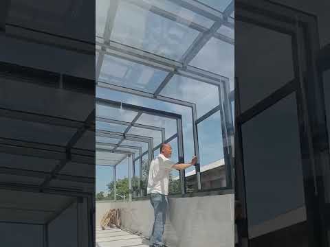 Do you like design? #sunroom #foryou #pc #aluminum #homedesign #patios #villa #garden #fyp