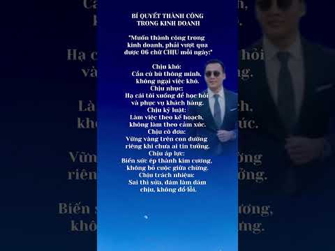 Chúc mọi người thành công