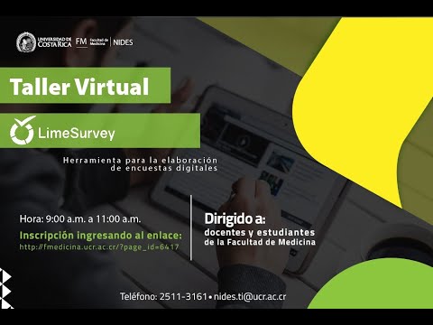Taller Virtual  Lime Survey