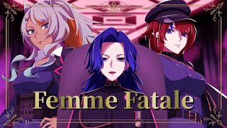 Femme Fatale/ヒプノシスマイク 中王区 言の葉党 covered by 藤音カナデ・狼朗ハツキ・赤魔アザト【歌ってみた】