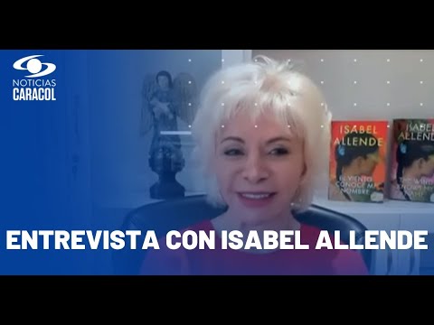 Isabel Allende habló con Alberto Medina, subdirector de Noticias Caracol, sobre su nueva novela