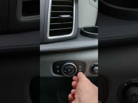 2023 Ford e-Transit light switch explained