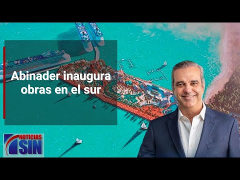 Abinader inaugura obras en el sur