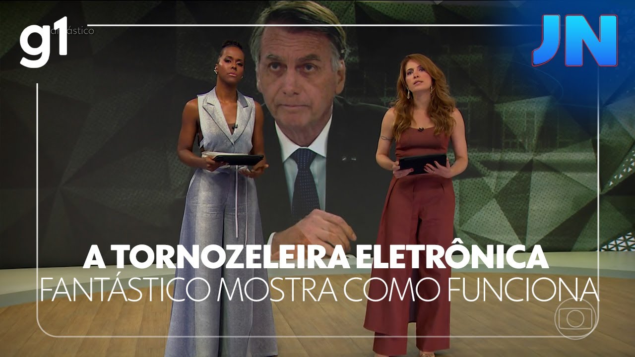 Fantástico revela como funciona o monitoramento de tornozeleiras eletrônicas