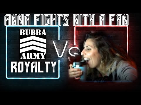Anna and Iggy fight - #TheBubbaArmy