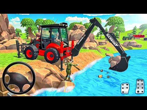 JCB 3DX BACKHOE LOADER BUS SIMULATOR INDONESIA DRIVING LIVE STREAM