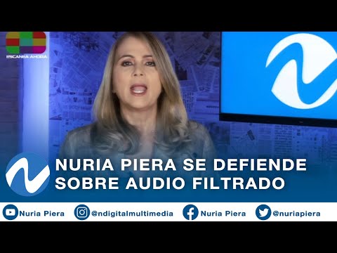 Audio Filtrado en mi contra esta editado | Nuria Piera
