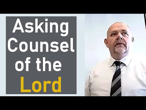 Asking Counsel of the Lord (Joshua 9) - Pastor Mark Fitzpatrick Sermon