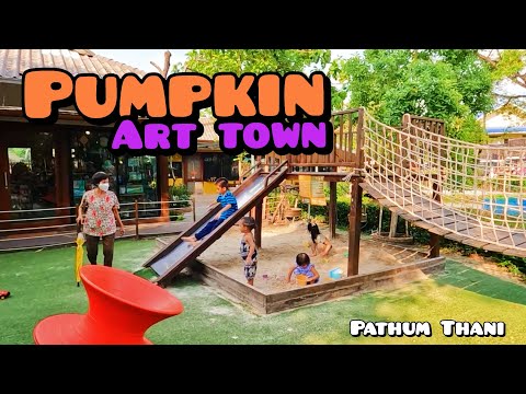 pumpkinarttownเป็นทั้งคาเฟ่