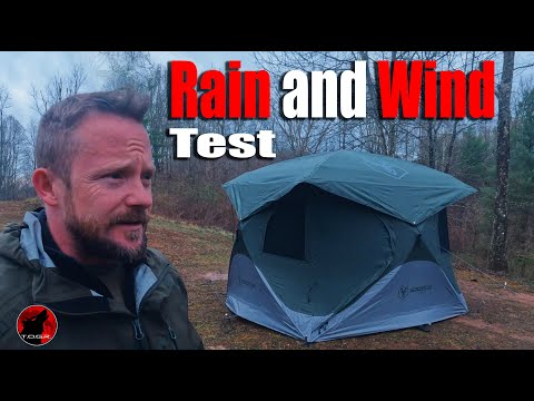 High Winds & Heavy Rain Test Night - Gazelle T3X Tent - Ultimate Storm & Wind Test