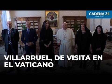 Encuentro HISTÓRICO entre la vicepresidente Victoria VILLARRUEL y el PAPA FRANCISCO | Cadena 3